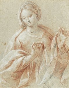Studie voor de Madonna door Giovanni Paolo Melchiori